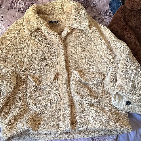 peluş mont