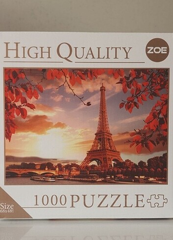 Zoe Puzzle Eyfel 1000 Parça