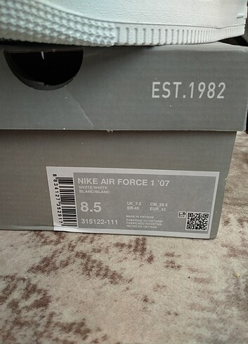 42 Beden Nike Air Force 1