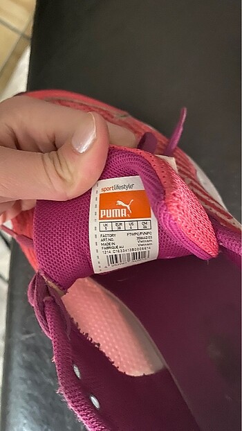 38 Beden Puma orijinal ayakkabı