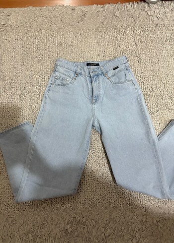 Kadın Mavi lilan Jean