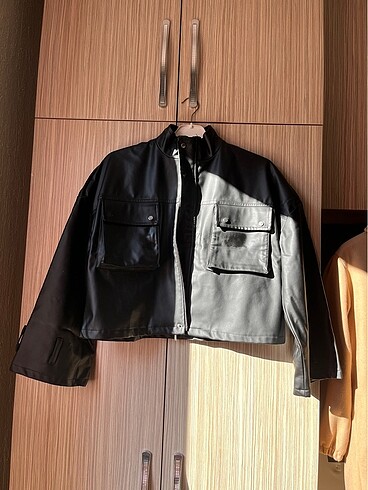 Oversize Deri Ceket