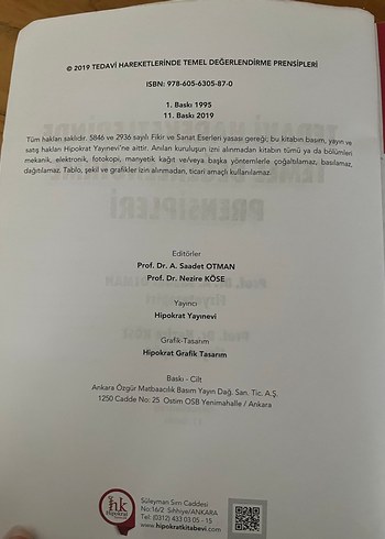 Tedavi Hareketlerinde Temel Değerlendirme ölçme Kitabı ftr - Görsel 6