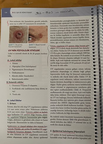 Isı, Işık ve Hidroterapi Kitabı 
fizyoterapi ve rehabilitasyon - Görsel 4