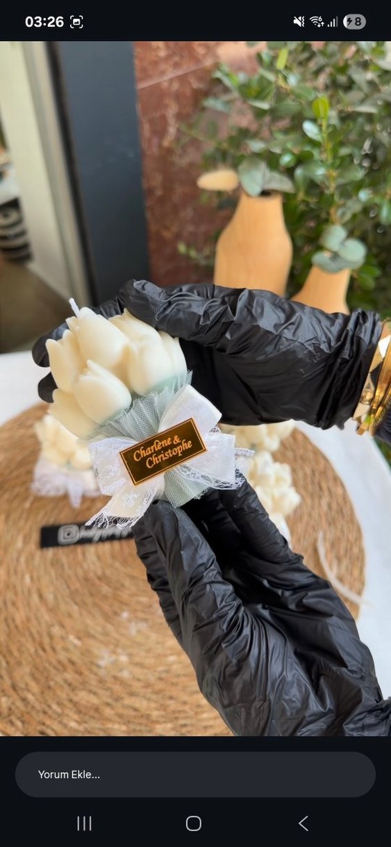 Çiçek Şeklinde Dekoratif Sabun - Görsel 2