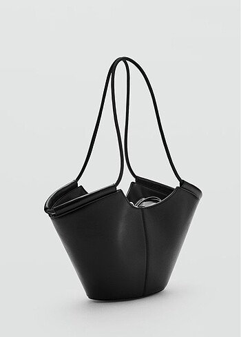 Mango SHOPPER TARZ OMUZ ÇANTASI