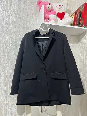 Siyah blazer ceket