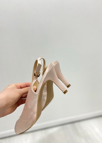 Saten şık ayakkabı - Görsel 4