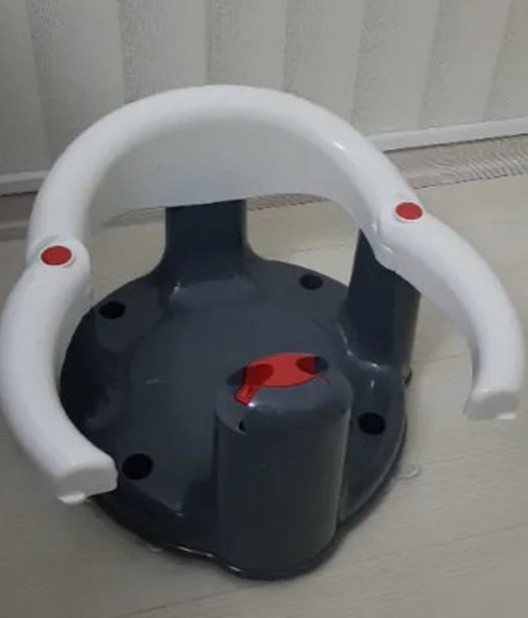 Gri Babyjem Bebek Mama Sandalyesi - Görsel 4