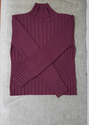 Collezione Bordo Kadın Boğazlı Triko Kazak