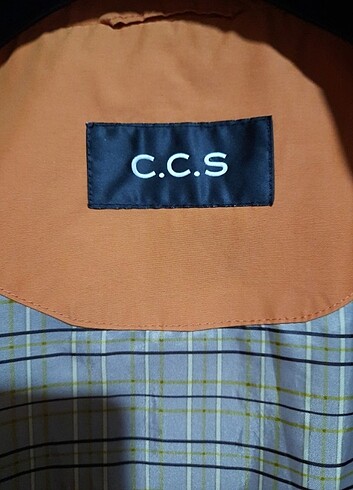 xl Beden turuncu Renk CCS Sarar Erkek Trençkot 