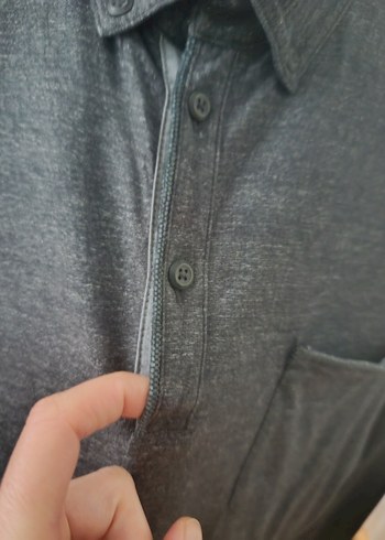 Hugo Boss Gri Erkek Uzun Kollu Polo Tişört