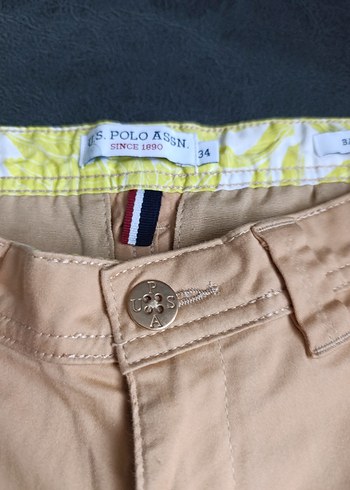 Bej Kısa Bermuda Şort 34 beden - Görsel 3