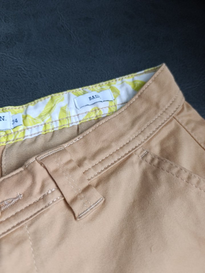 Bej Kısa Bermuda Şort 34 beden - Görsel 4