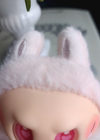 Beden Renk Pembe Peluş labubu oyuncak