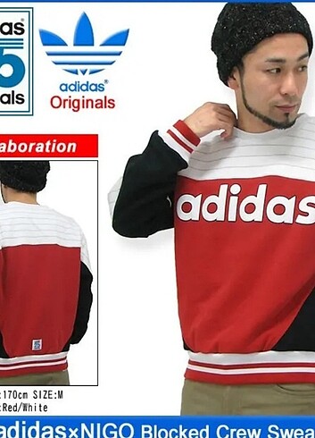 Adidas 25 yıl.ozel vintage sweatshirt S beden