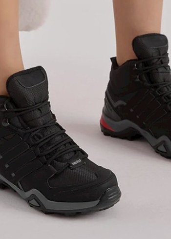 Siyah Kamuflaj Bağcıklı Erkek Outdoor Bot - Görsel 2