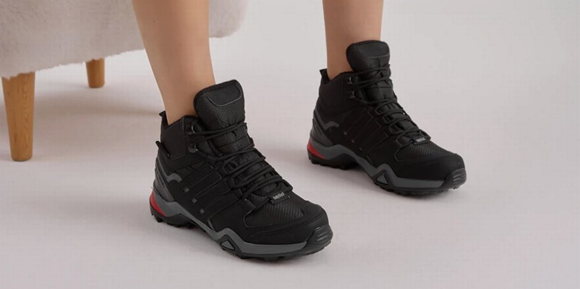 Siyah Kamuflaj Bağcıklı Erkek Outdoor Bot - Görsel 2