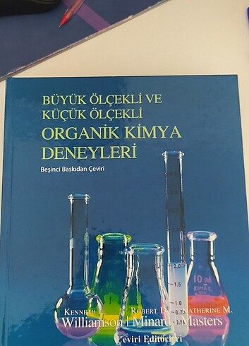Büyük ve Küçük ölçekli tüm organik kimya deneyleri kitabı palme 