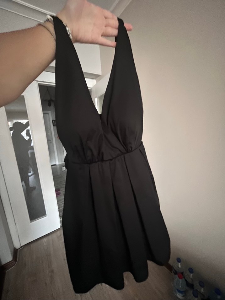 Kısa elbise Forcle - Görsel 5