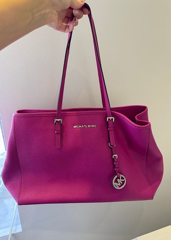 Michael Kors Pembe Deri Kadın Çanta