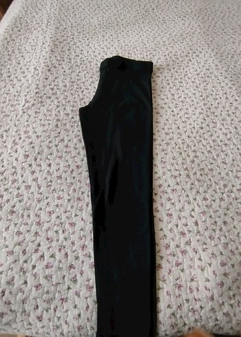 Siyah Termal Saks Kadın Tayt - Görsel 2