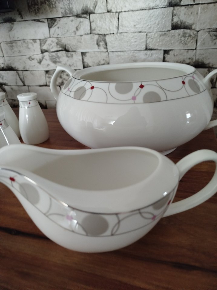 Karaca  kırk beyaz zarif desen - Görsel 5