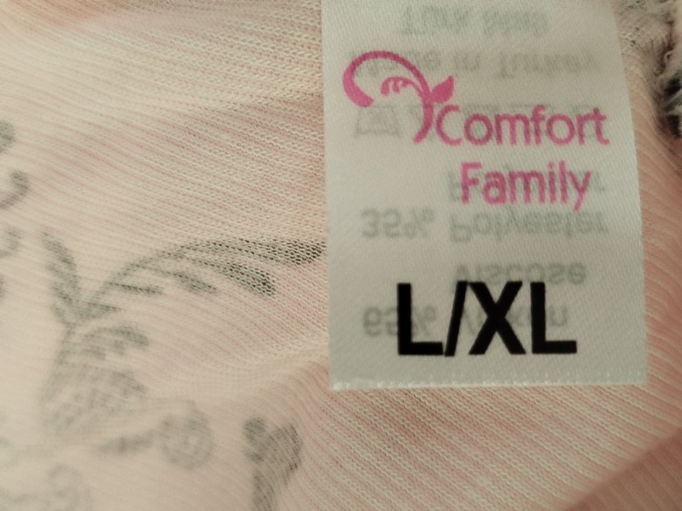 Pembe Desenli Uzun Kollu Rahat Pijama Takımı - Görsel 3