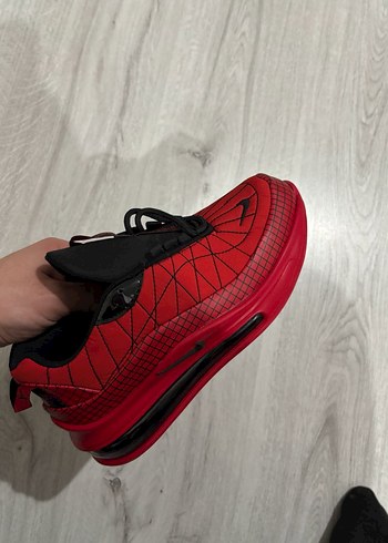 Kırmızı Bağcıklı Spor Ayakkabı - Görsel 6