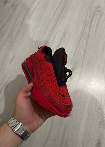 Kırmızı Bağcıklı Spor Ayakkabı - Görsel 11