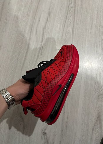 Kırmızı Bağcıklı Spor Ayakkabı - Görsel 5