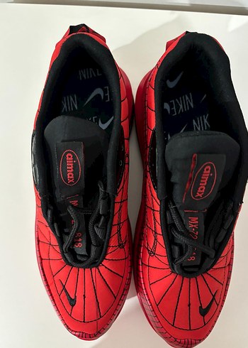 Kırmızı Bağcıklı Spor Ayakkabı - Görsel 4