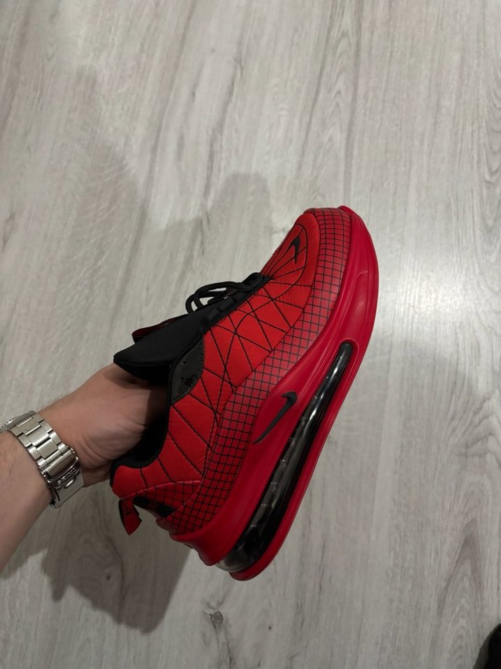 Kırmızı Bağcıklı Spor Ayakkabı - Görsel 5