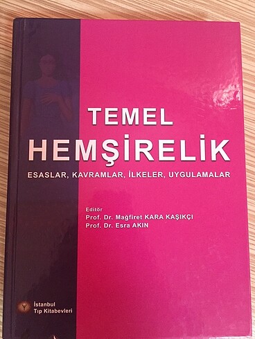 Temel hemşirelik esasları kitabı