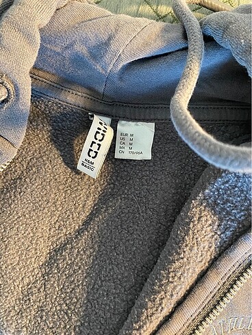 m Beden H&M kapüşonlu sweatshirt