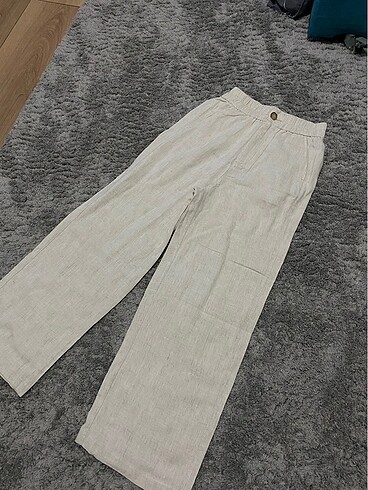 xs Beden ten rengi Renk stradivarius keten pantolon