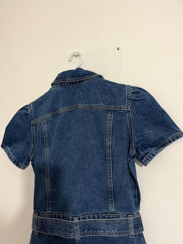 Kadın Kot Tulum - Görsel 3