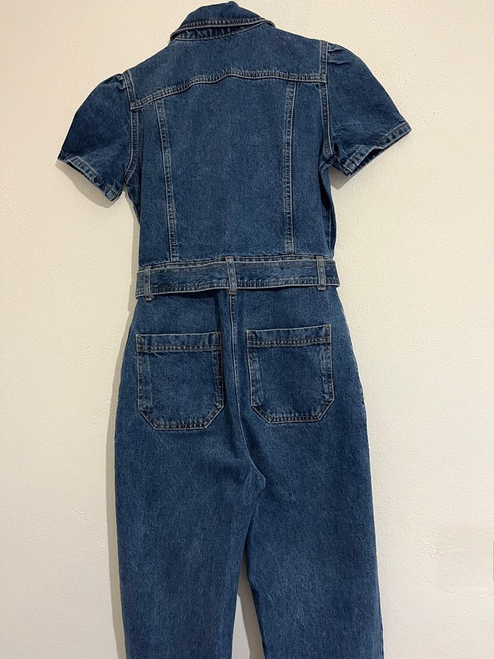 Kadın Kot Tulum - Görsel 2