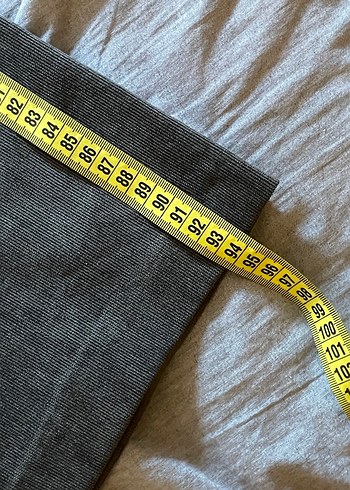 m Beden düşük bel kadife vintage pantolon