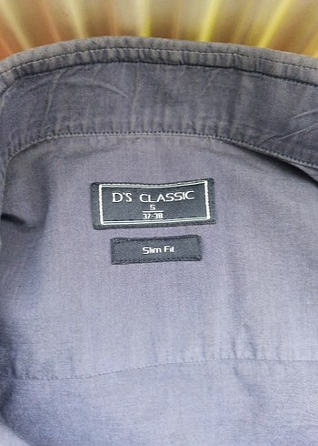 Erkek Mavi classic small Gömlek - Görsel 2