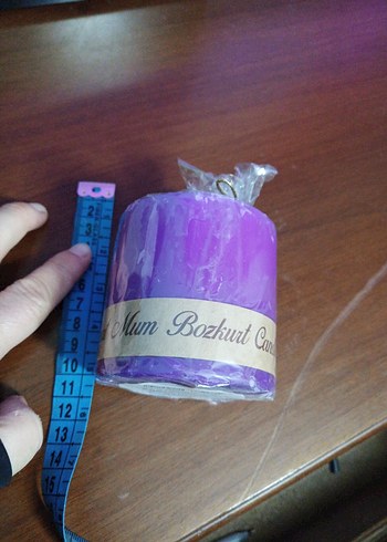 Pastel Mor Mum - Candle Bockut - Görsel 2