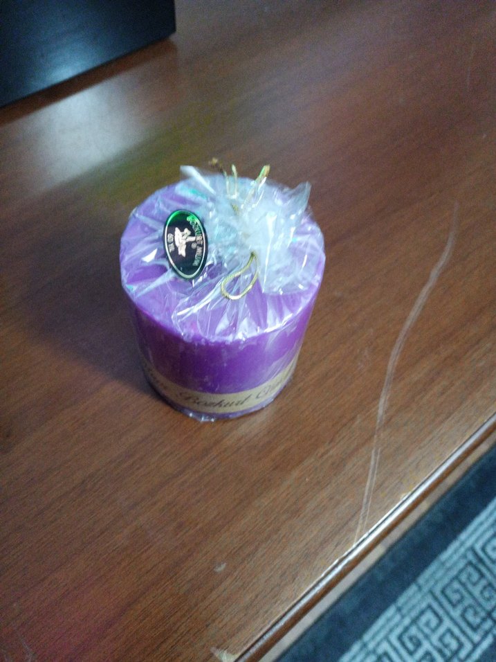 Pastel Mor Mum - Candle Bockut - Görsel 3