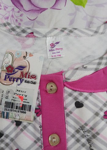 Pembe Desenli Uzun Kollu çocuk Pijama Takımı - Görsel 3