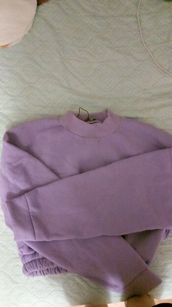 CROP SWEATSHİRT 