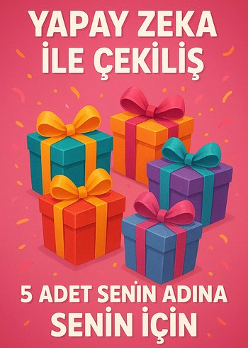 yapay zeka çekiliş