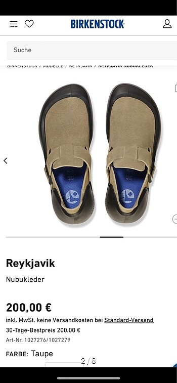 Birkenstock Birkenstock vizon ayakkabı
