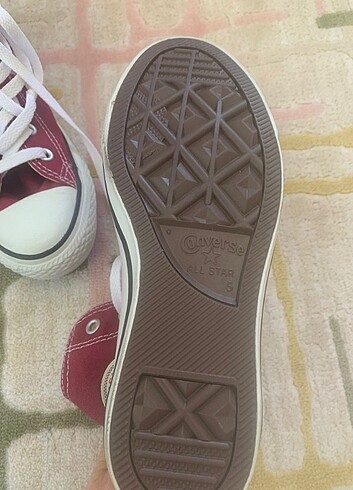 37 Beden bordo Renk Converse 