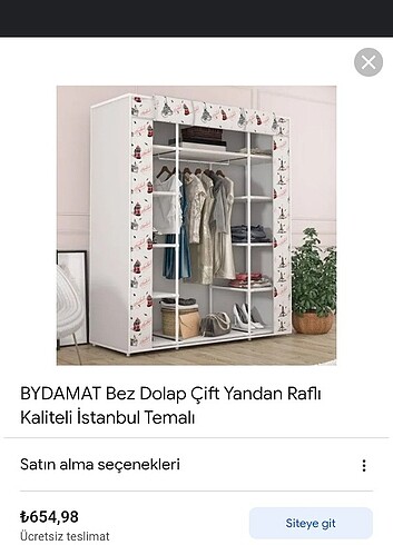 bez elbise dolapı