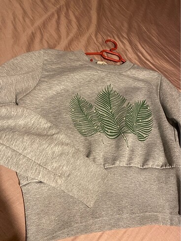 l Beden gri Renk Koton sweatshirt