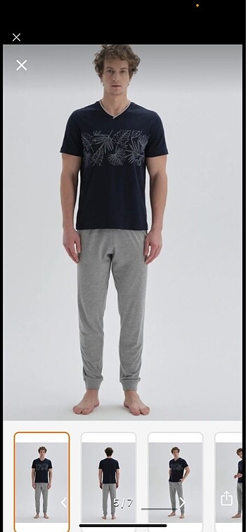 Dagi erkek pijama - Görsel 3